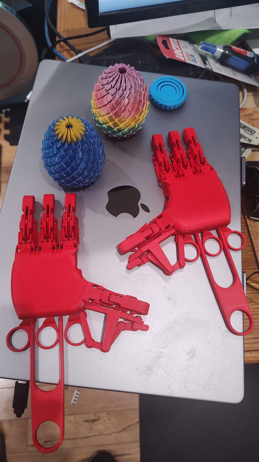 Printed dragon eggs