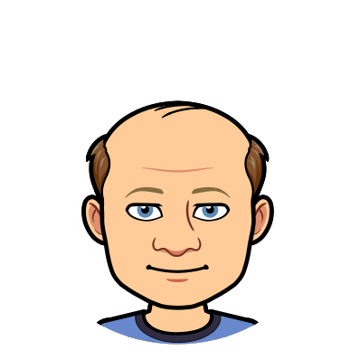 Bitmoji illustration of Adam Ulrich