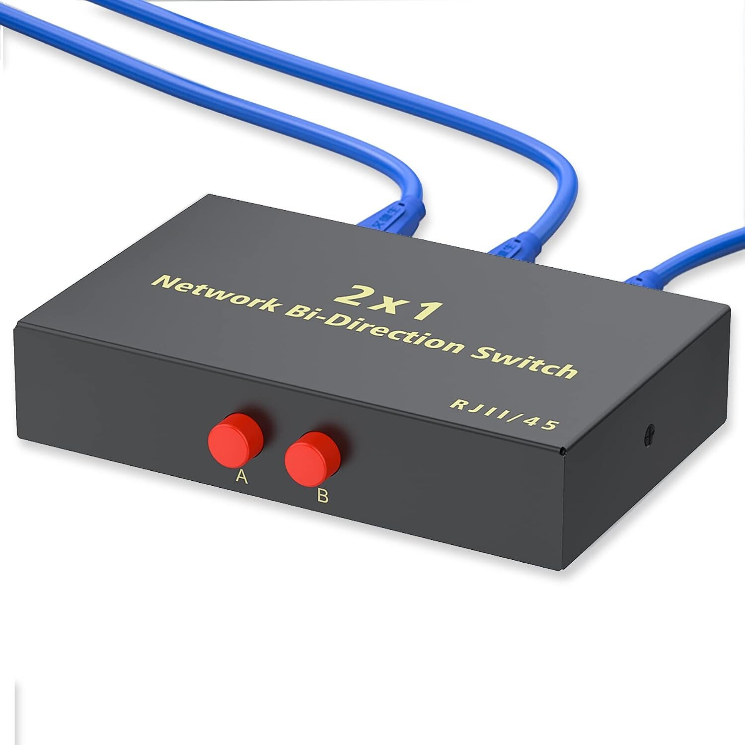 RJ45 A/B switch for the microphone connection